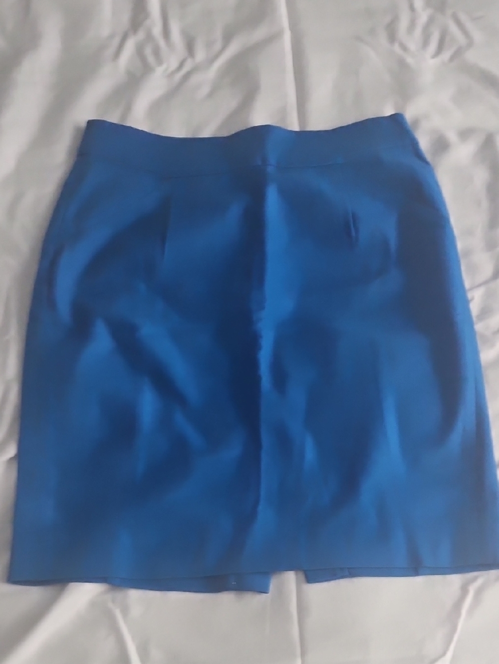 J. Crew Bright Blue Pencil Skirt